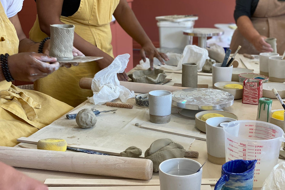 Pottery Classes at our Pottery Studio