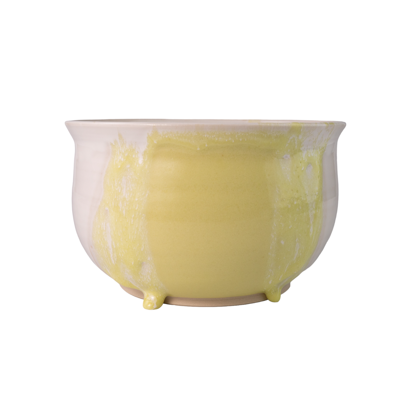 Sunny Yellow Splash Bowl