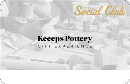 Social Club | Shared Pottery Experience Voucher
