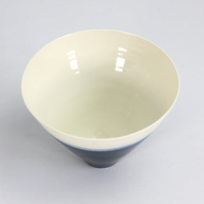 Conical Indigo Bowl