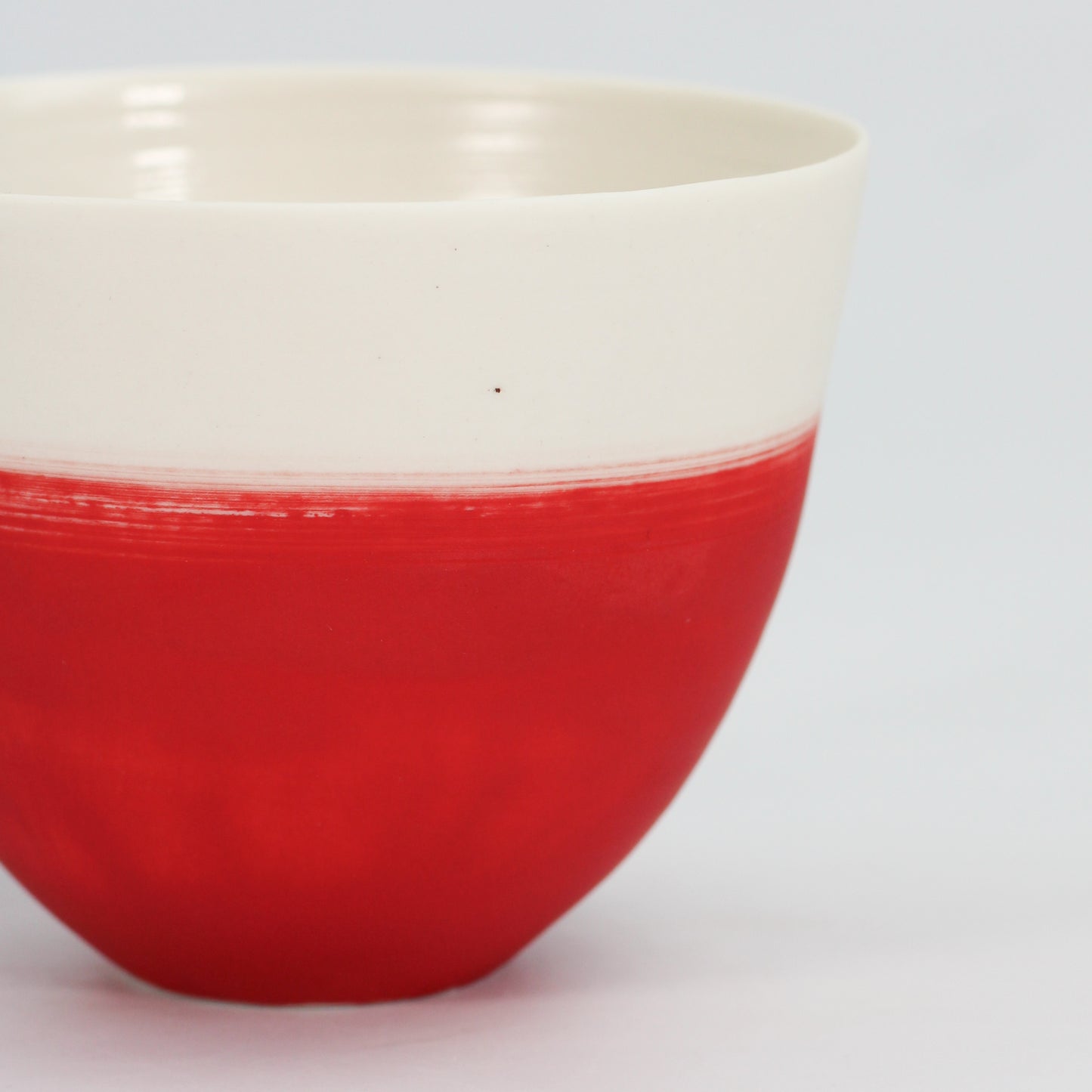 Block Colour Porcelain Cup