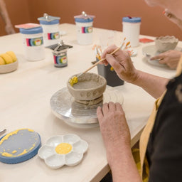 Clay Taster Off Peak - pottery handbuilding & wheel throwing class